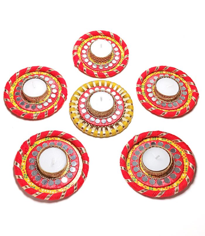 Rangoli tealight holder