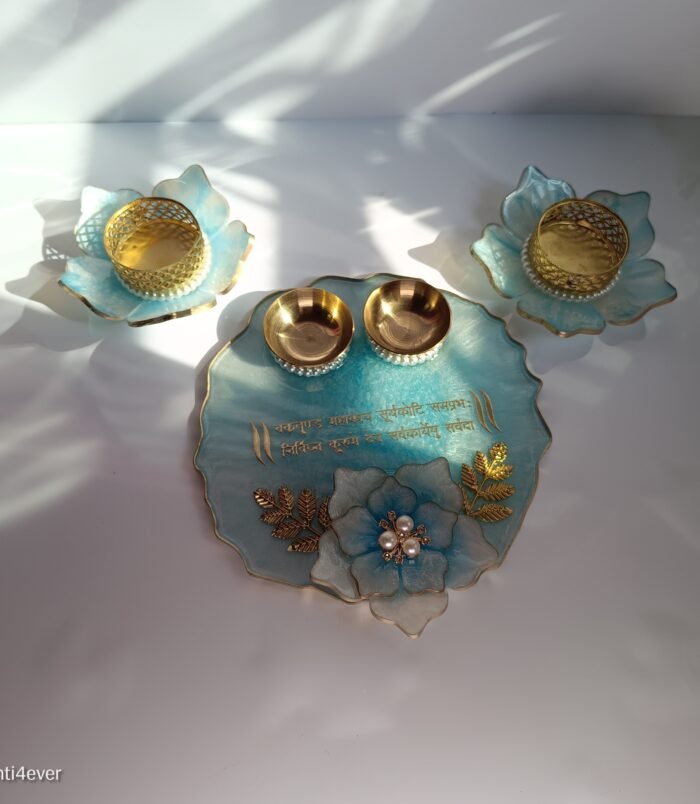 Blue_white_Puja_thali_Tlights_set-01 Blue_white_Puja_thali_Tlights_set-01