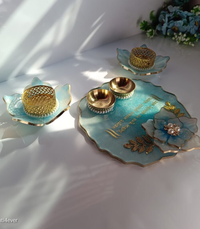 Blue_white_Puja_thali_Tlights_set-03 Blue_white_Puja_thali_Tlights_set-03