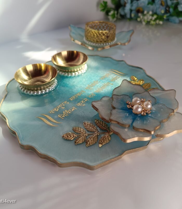 Blue_white_Puja_thali_Tlights_set-04 Blue_white_Puja_thali_Tlights_set-04