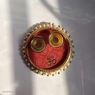 Traditional puja thali 04